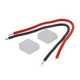 Монтажний комплект для стрічки світлодіодний неон 12V, 2ПРОВОДИ (червоний і чорний) 110мм, 2 заглушки, для LED NEON 13Х6ММ, (),
   [China]