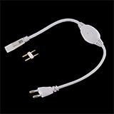 Адаптер питания ленты 5mm, светодиодный неон 220V