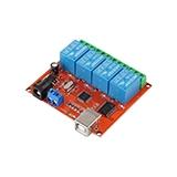 Модуль 4 реле с USB-управлением