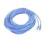 Патч-корд литий RJ45, 19м, CCA, UTP, Cat.5e, синій, (Пакет),
   [China]