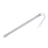 Смуга Світлодіодна 3014w (6000-6500K) Plastic матовий 220V, 0,3 м, Світлодіодна лінійка smd 3014, 15x8x300mm, (),
   []
