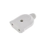Розетка кабельна, плоска, 250V; 10A, (),
   [China]
