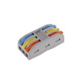 Клемма PCT-2-3 с рычагами на 3+3 контакта, цветная