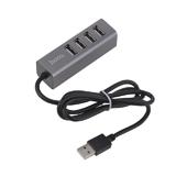 Хаб hoco HB1, сірий, 4 порти USB, довжина кабелю 0,8 м, (Коробка),
   [hoco.]