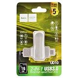USB флешка Hoco UD10 16Гб, серебристая