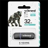 USB флешка Wibrand Panther 32Гб, чорна