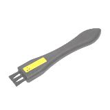Щітка антистатична ZD-155С, 3 пучки, 150x25x12mm, (),
   []