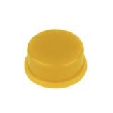 Ковпачок для мікрокнопки A24 жовтий, для кнопок 12х12мм з квадратним штовхачем, (),
   [China]