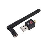 Бездротовий мережевий адаптер з антеною 10см Wi-Fi-USB, MT 7601; 802.11bgn, 150MB, 2.4 GHz, WIN7/XP/Vista/2K/MAC/LINUX, (),
   [China]