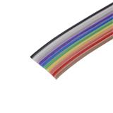 Кабель-шлейф кольоровий 10pin, 10 жил, AWG28, (),
   [China]
