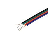Провід монтажний 26AWG для RGB світлодіодної стрічки, 4 жили