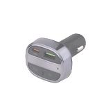 FM-модулятор Hoco E70, 12-24V, MP3, USB - QC3.0, Type-C - PD30W; BT v5.0, (),
   [Hoco]