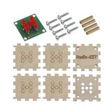 Игра электронный кубик с сенсорным управлением K225.1, плата, деталі, (),
   [Radio-KIT]