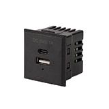 Розетка Furthea USB A+type-C 5V 2,1А