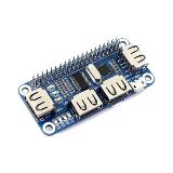 4-х портовый USB HUB HAT для Raspberry Pi