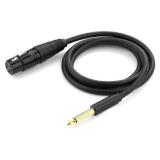 Кабель Ugreen AV131 штекер JACK 2C - гніздо XLR, 3м