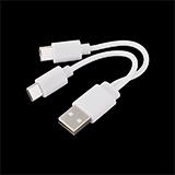 Кабель-переходник USB A-2хType-C
