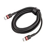 Кабель Baseus CATKLF-H91 60W type-C - type-C 2м черный