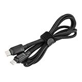Кабель Hoco U146 60W type-C - type-C 1,2м чёрный