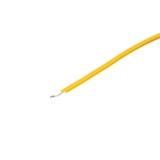 Провід монтажний, 24AWG (0,205 мм²), гнучкий, луджена мідь, жовтий