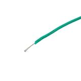 Провід монтажний, 24AWG (0,205 мм²), гнучкий, луджена мідь, зелений